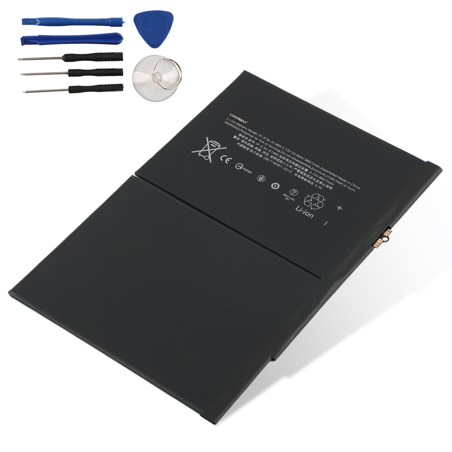 A1484-3.73V-32.9Wh-iPad-Battery