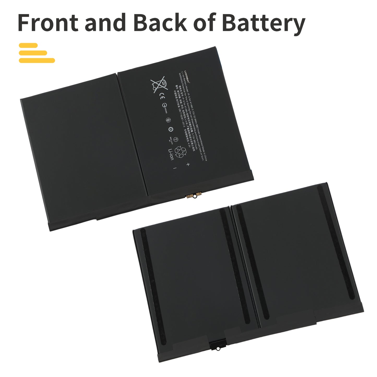 A1484-3.73V-32.9Wh-iPad-Battery