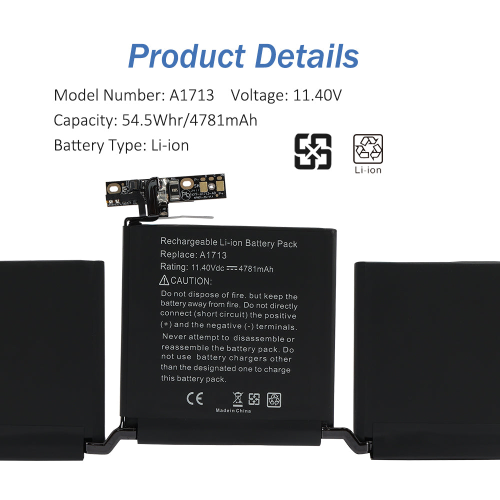 APPLE-A1713-4781mAh-iPad-Battery