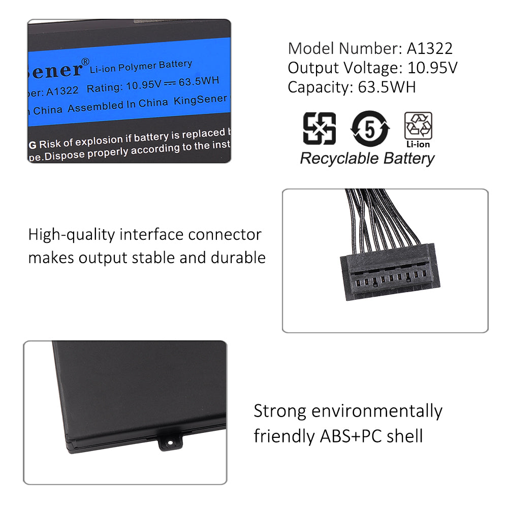 Apple-A1322-5799mAh-MacBook-battery