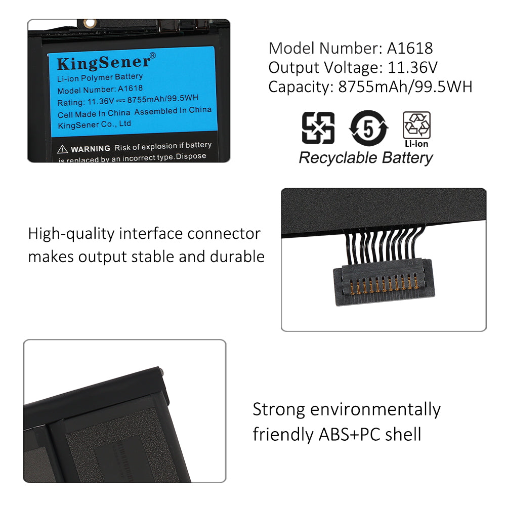 Apple-A1618-8755mAh-Macbook-Battery