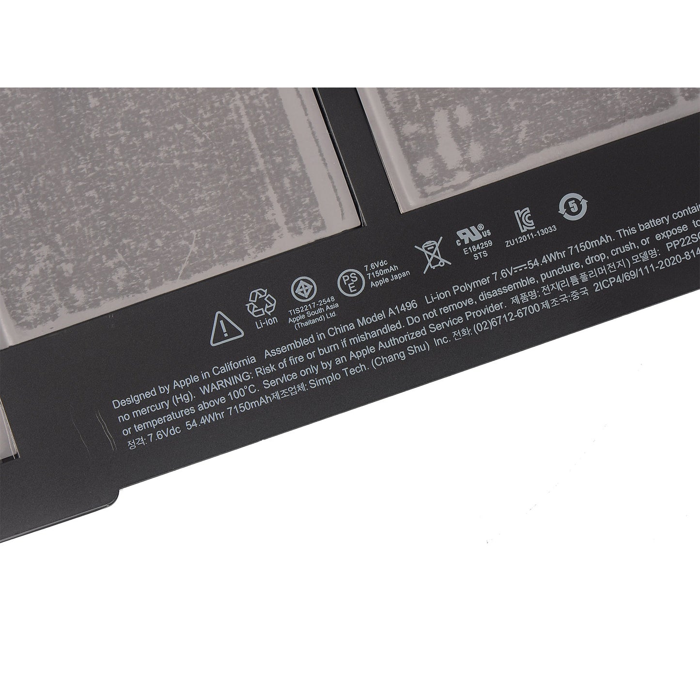 macbook-A1496-7150mAh-laptop-battery