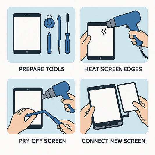 How to Replace an iPad Screen？