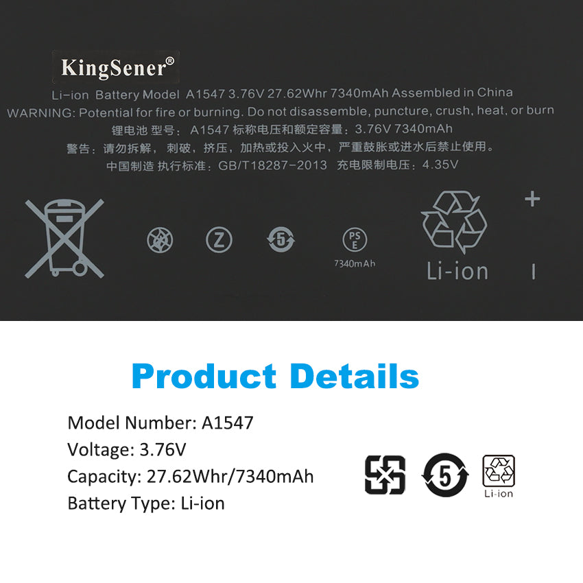 Apple-iPad-A1547-Battery