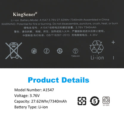 Apple-iPad-A1547-Battery