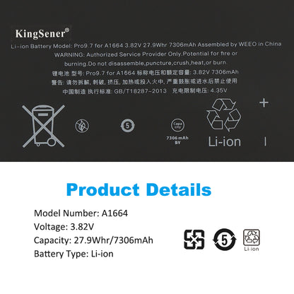 Apple-iPad-A1664-Battery