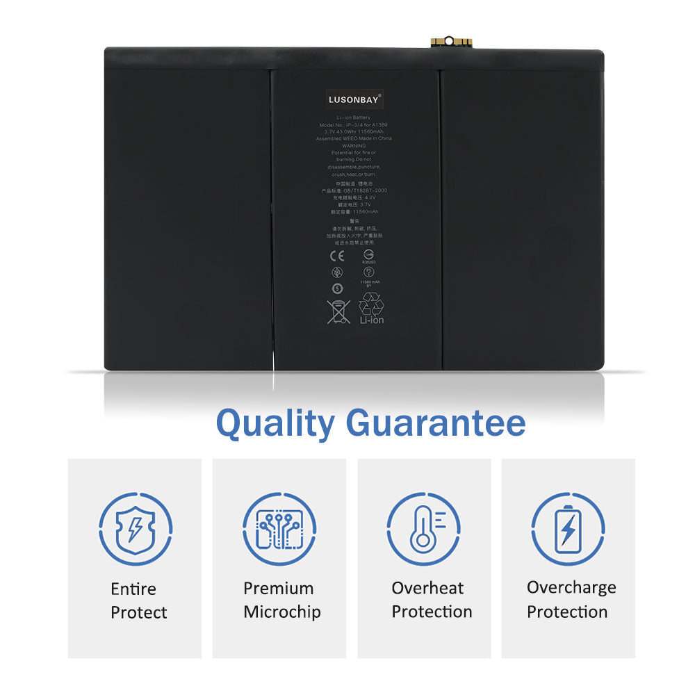 Apple-A1389-11560mAh-iPad-Battery