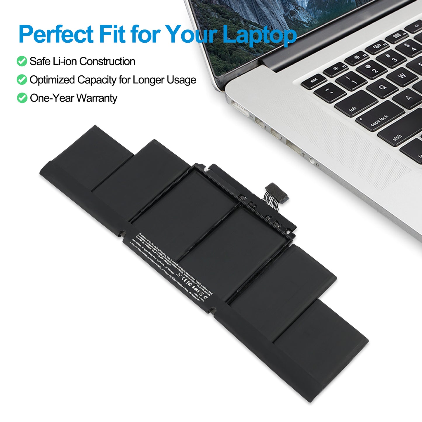 Apple-A1417-11.4V-8980mAh-MacBook-Battery