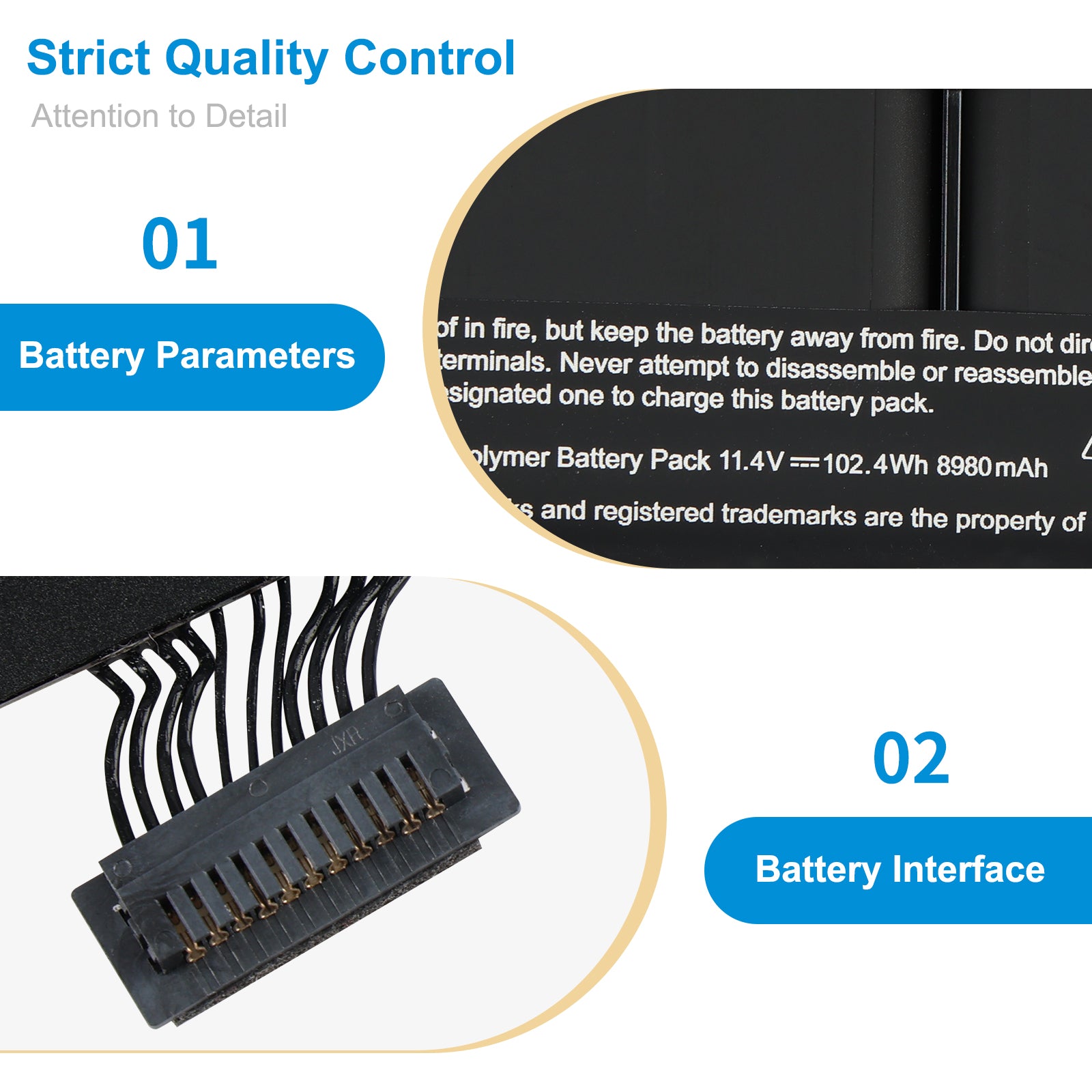 Apple-A1417-11.4V-8980mAh-MacBook-Battery
