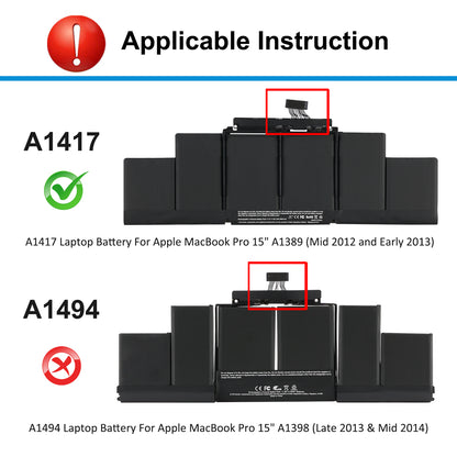 Apple-A1417-11.4V-8980mAh-MacBook-Battery