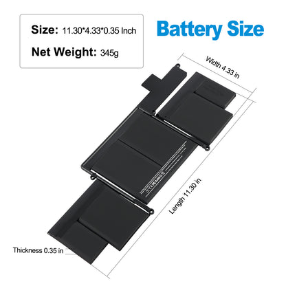 Apple-A1493-11.34V-6330mAh-MacBook-Battery