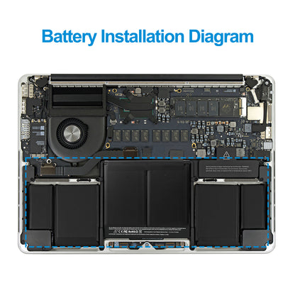 Apple-A1493-11.34V-6330mAh-MacBook-Battery