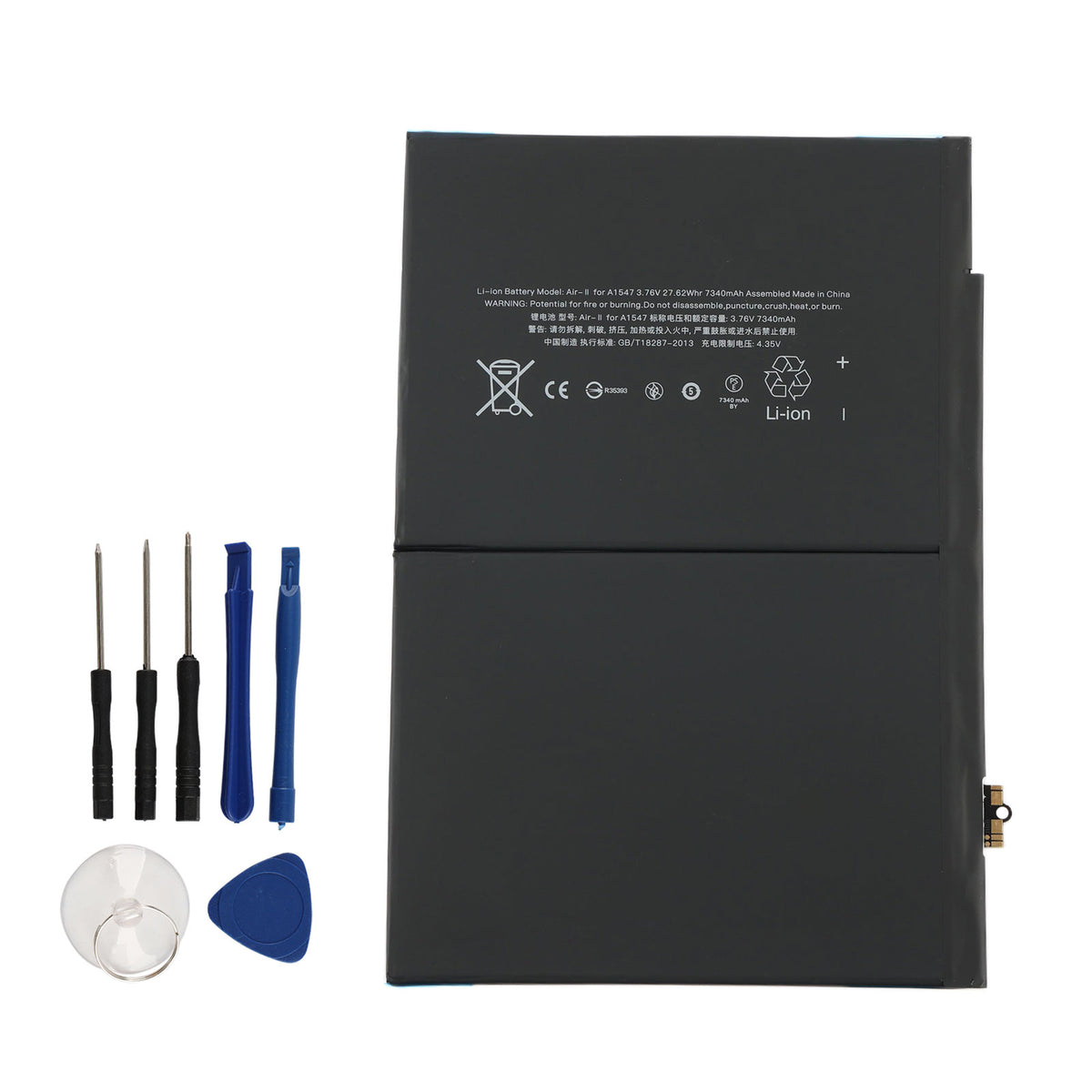 Apple-A1547-3.76V-7340mAh-iPad-Battery