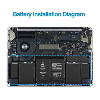 Apple-A1582-11.42V-6559mAh-MacBook-Battery