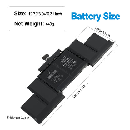 Apple-A1618-11.36V-8755mAh-MacBook-Battery
