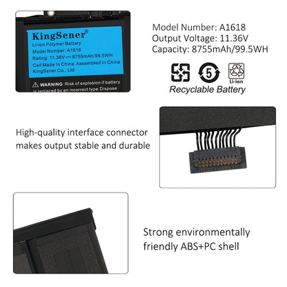 Apple-A1618-8755mAh-Macbook-Battery