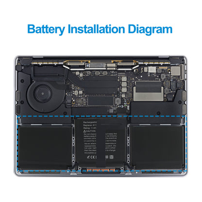 Apple-A1713-11.4V-4781mAh-MacBook-Battery