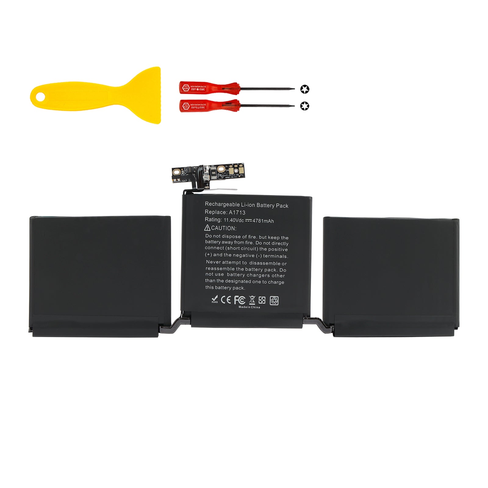 Apple-A1713-11.4V-4781mAh-MacBook-Battery
