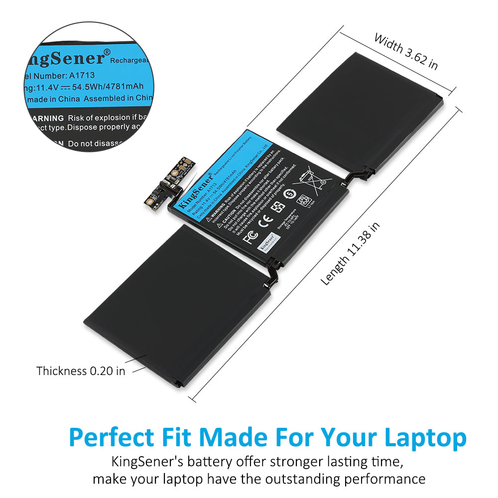 Apple-A1713-4781mAh-MacBook-Battery