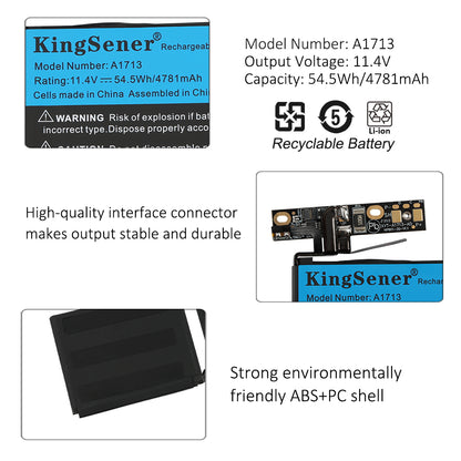 Apple-A1713-4781mAh-MacBook-Battery