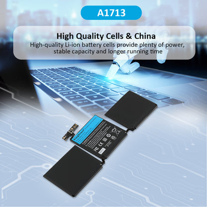 Apple-A1713-4781mAh-MacBook-Battery