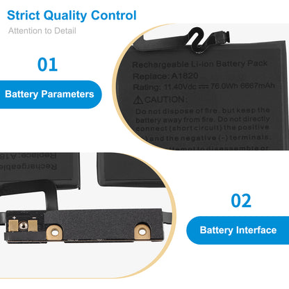 Apple-A1820-10.95V-76Wh-MacBook-Battery