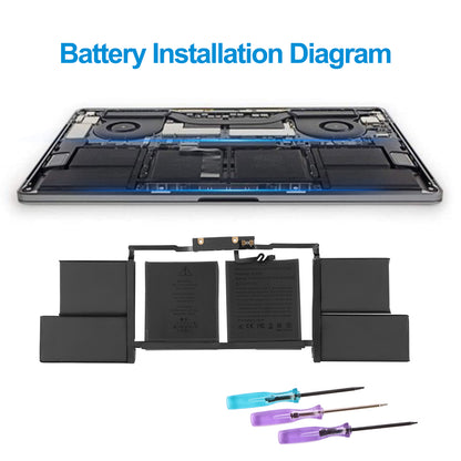 Apple-A1820-11.4V-76Wh-MacBook-Battery