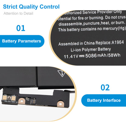 Apple-A1964-11.41V-58Wh-MacBook-Battery