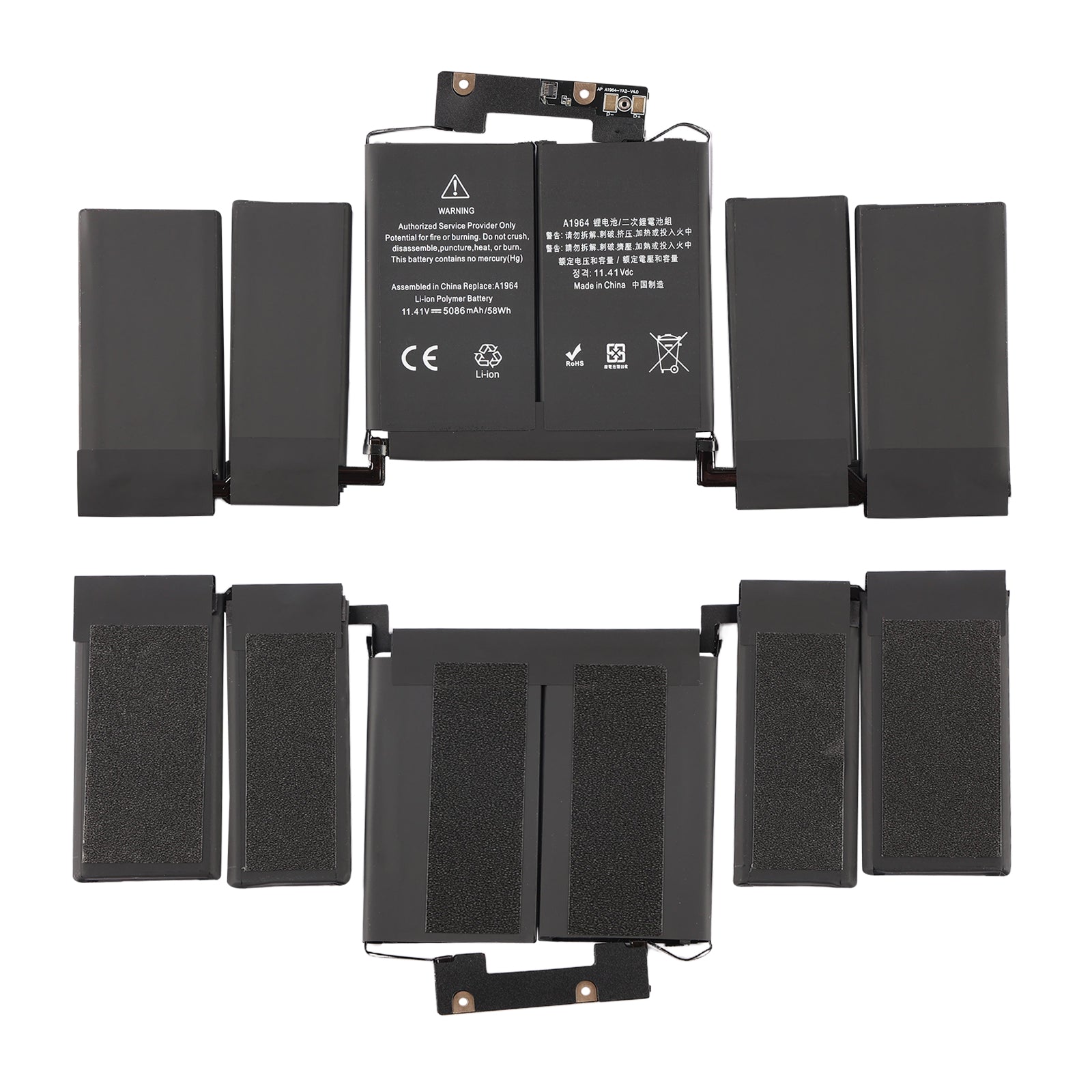 Apple-A1964-11.41V-58Wh-MacBook-Battery