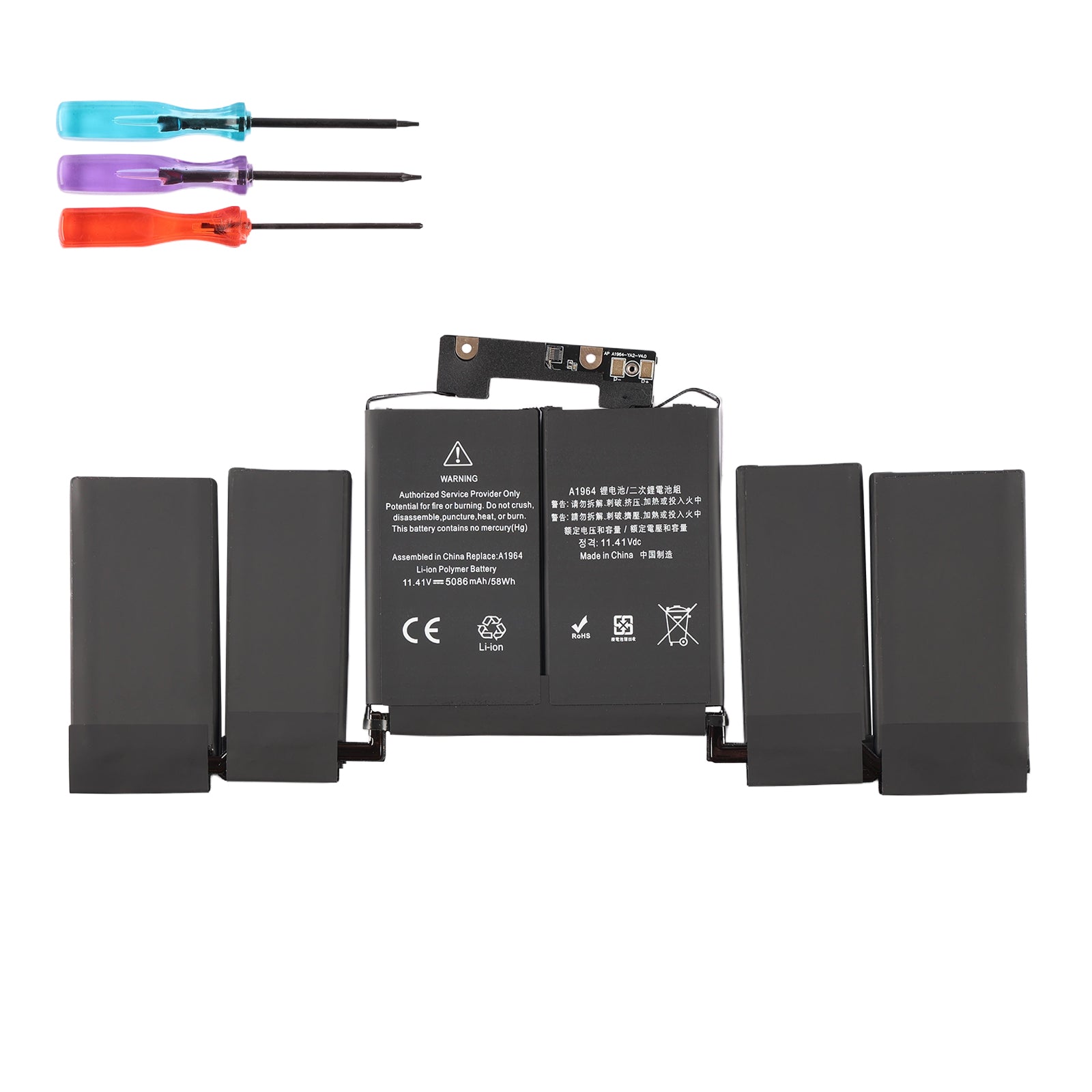 Apple-A1964-11.41V-58Wh-MacBook-Battery