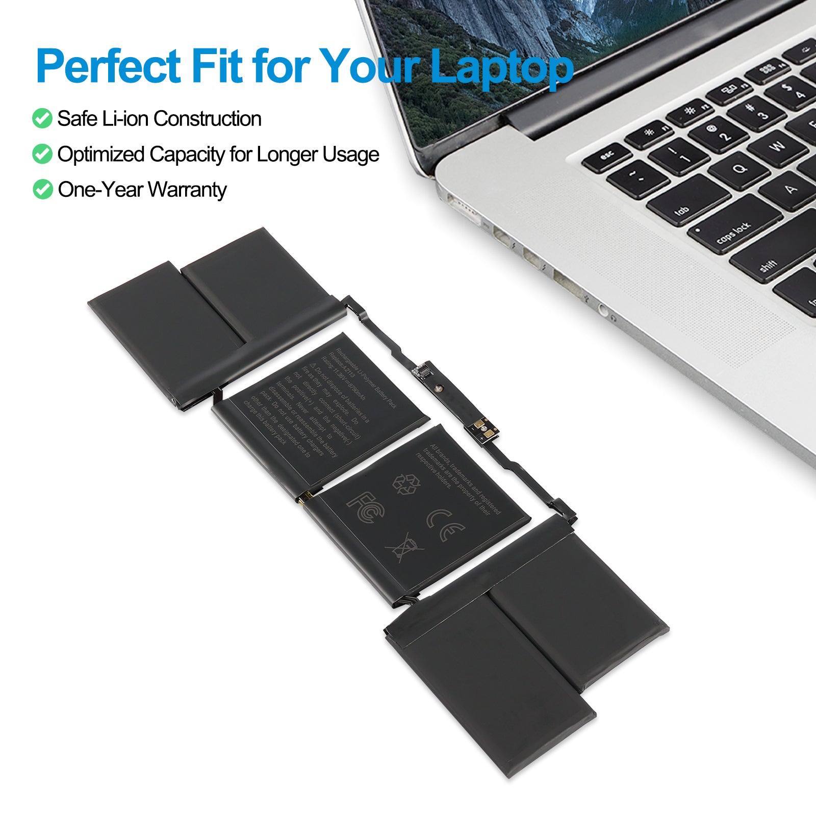 Apple-A2113-11.36V-8790mAh-MacBook-Battery