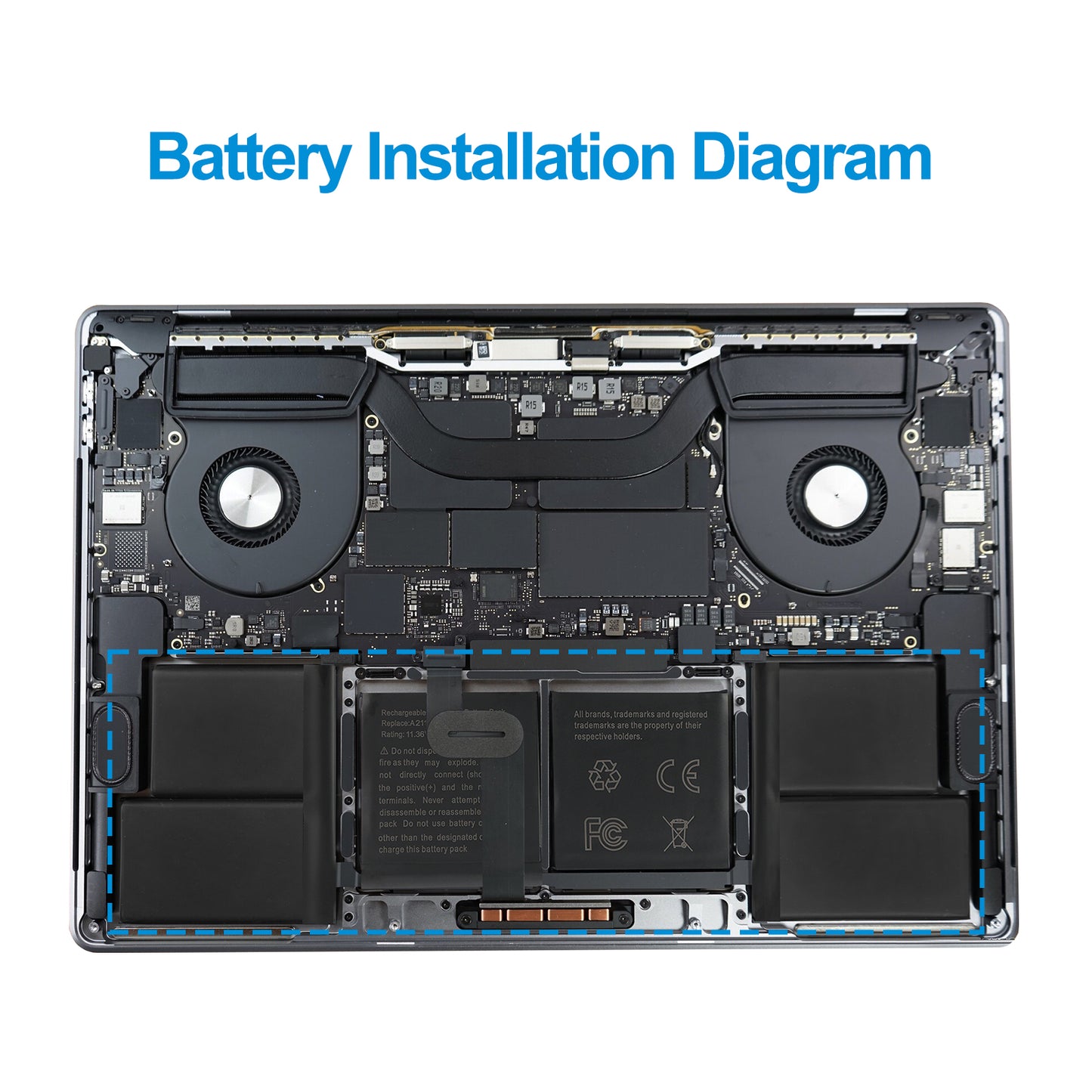 Apple-A2113-11.36V-8790mAh-MacBook-Battery