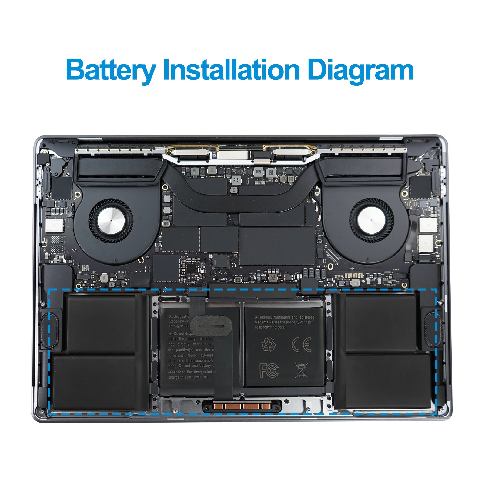 Apple-A2113-11.36V-8790mAh-MacBook-Battery