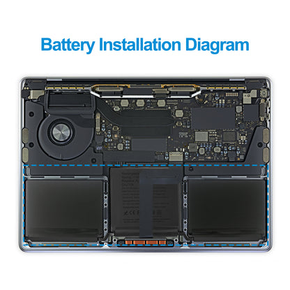 Apple-A2171-11.4V-5103mAh-MacBook-Battery