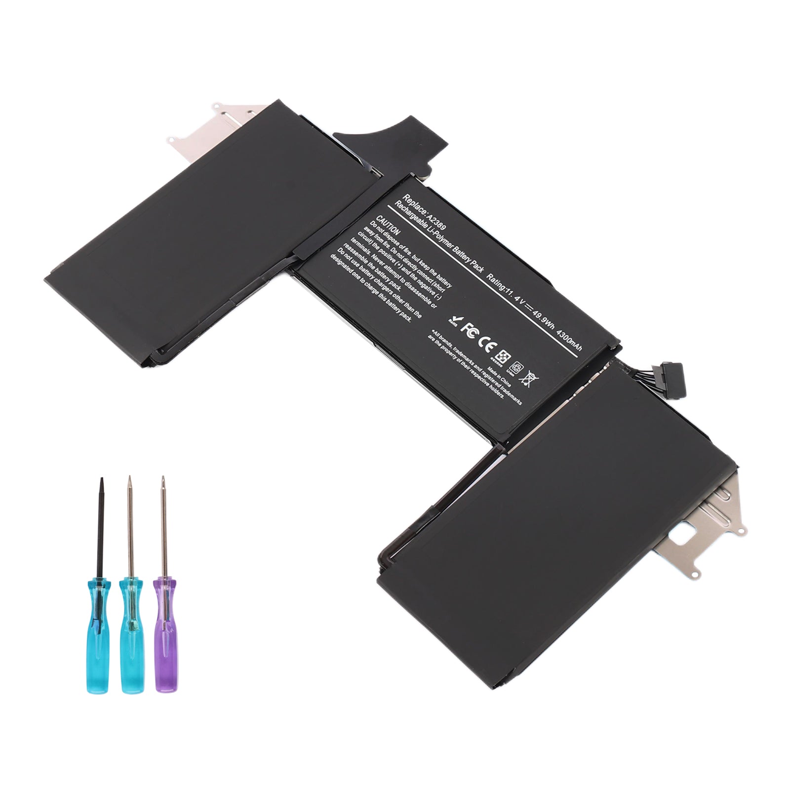 Apple-A2389-11.39V-4380mAh-MacBook-Battery