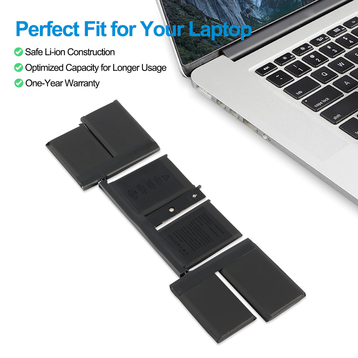 Apple-A2519-11.47V-6068mAh-MacBook-Battery