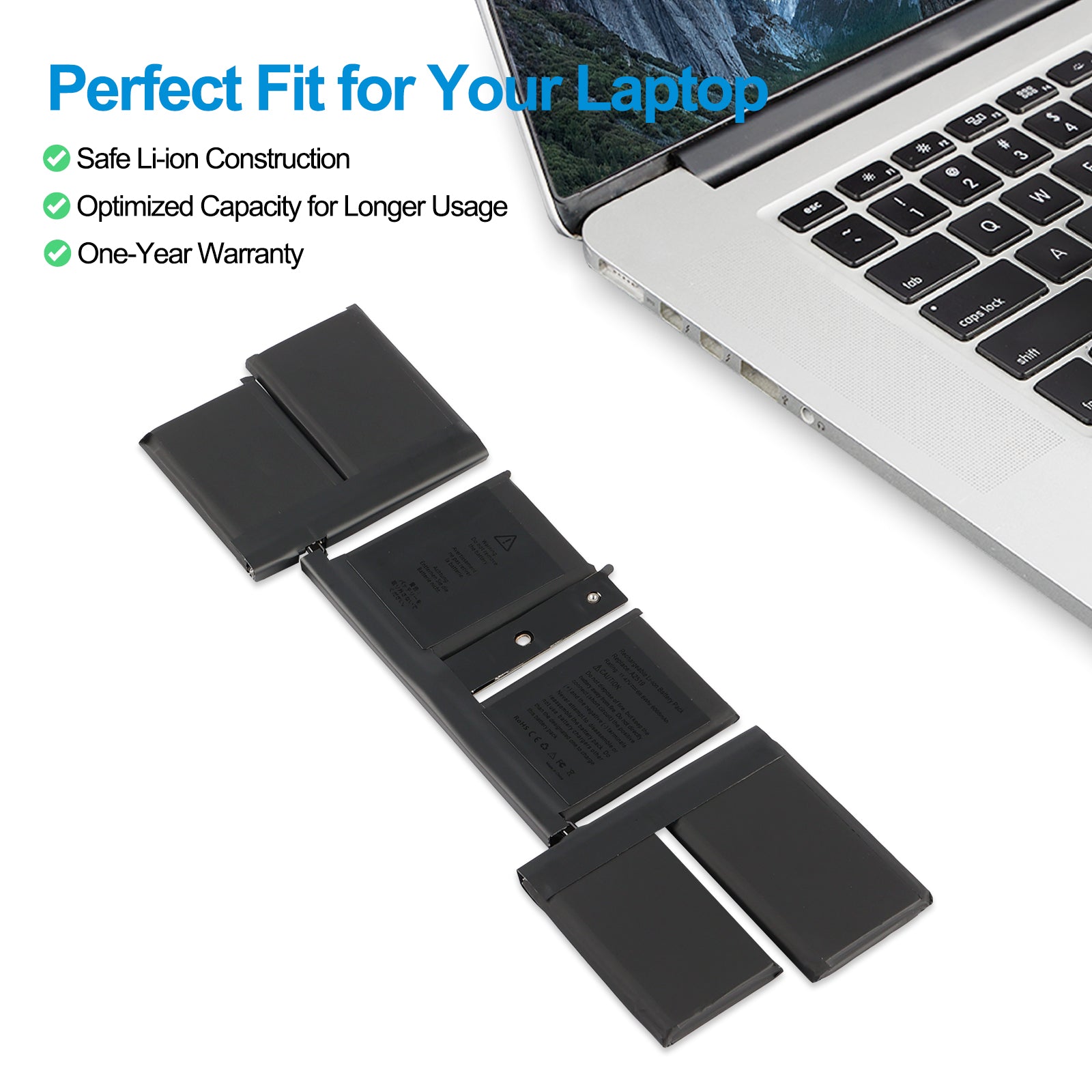 Apple-A2519-11.47V-6068mAh-MacBook-Battery