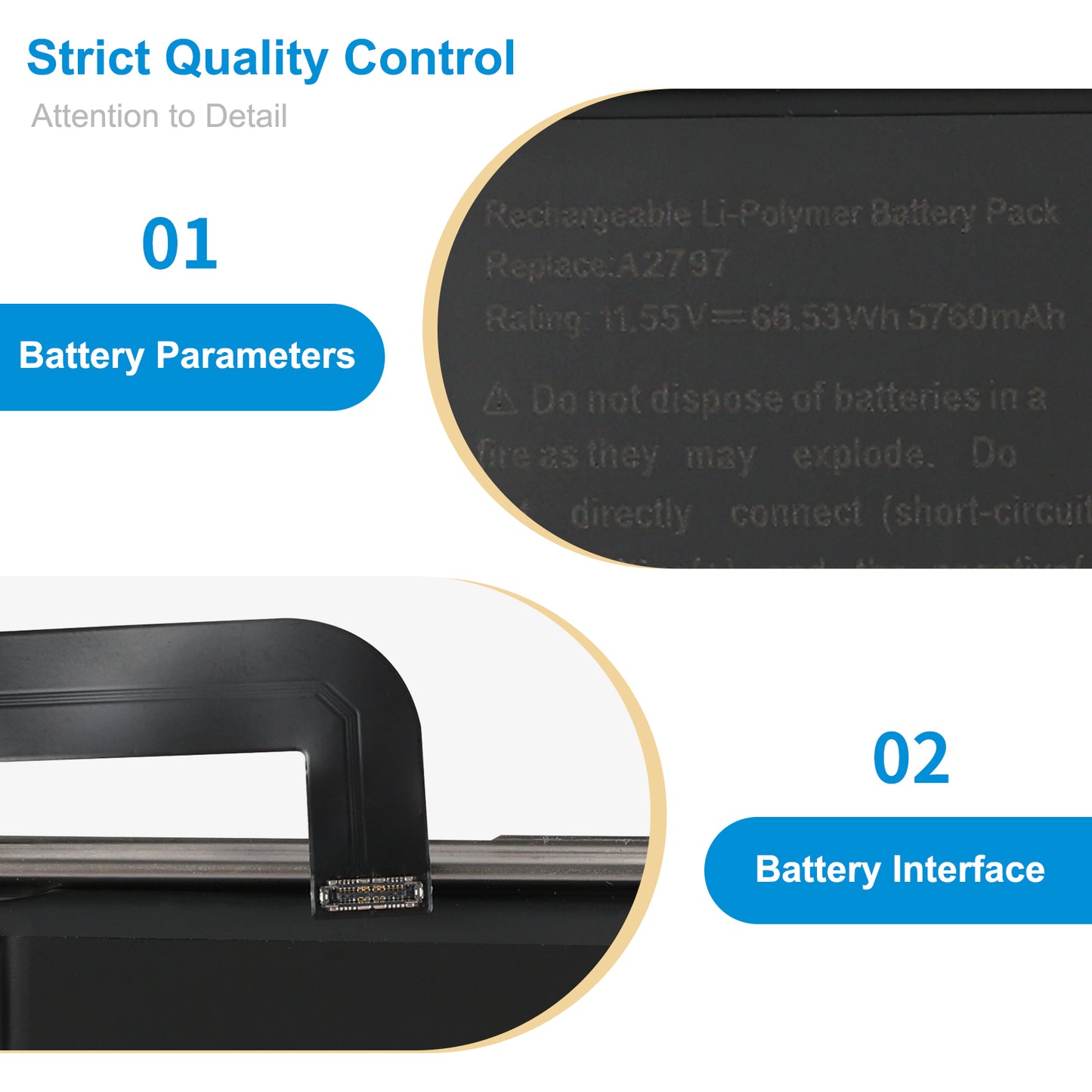 Apple-A2797-11.55V-5760mAh-MacBook-Battery