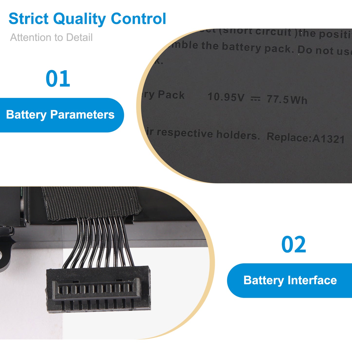 Apple-A321-10.95V-77.5Wh-MacBook-Battery