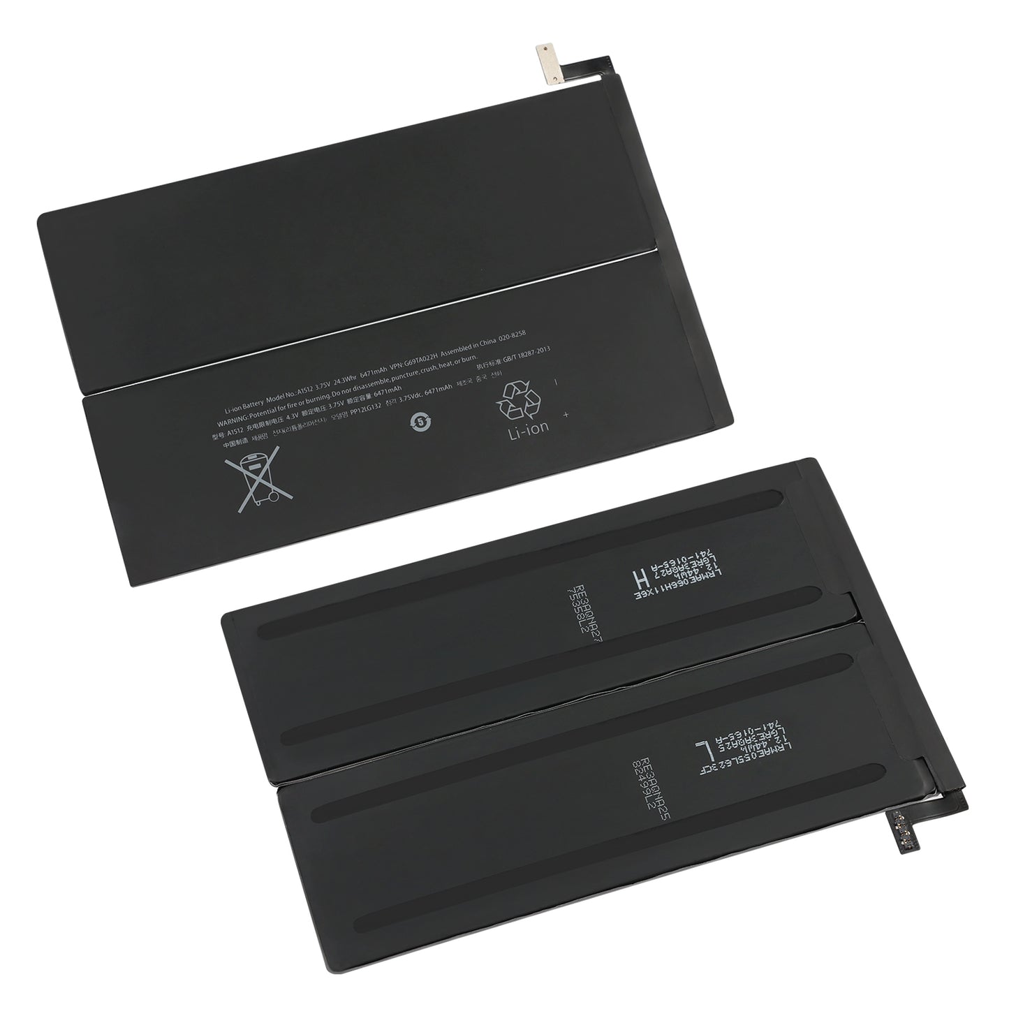 Apple-iPad-A1512-3.5V-6471mAh-Battery