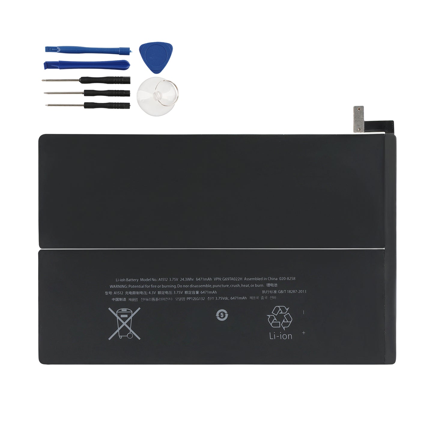 Apple-iPad-A1512-3.5V-6471mAh-Battery