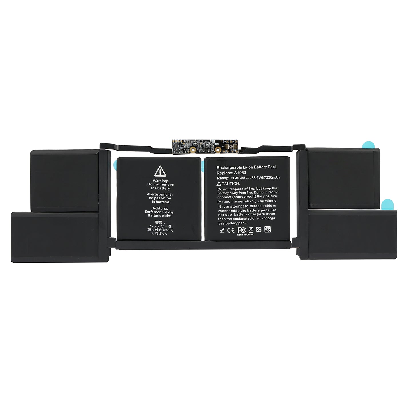Apple-macbook-A1953-7336mAh-laptop-battery