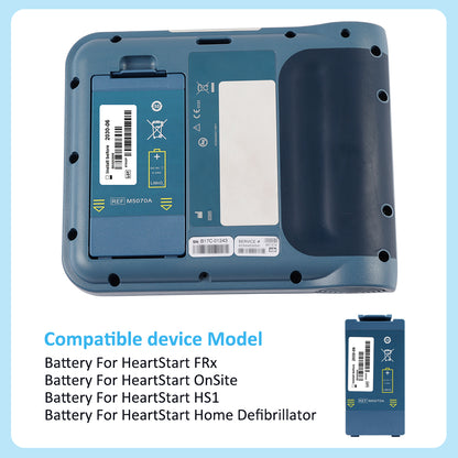 US M5070A For Home Defibrillator Replacement Battery 9V