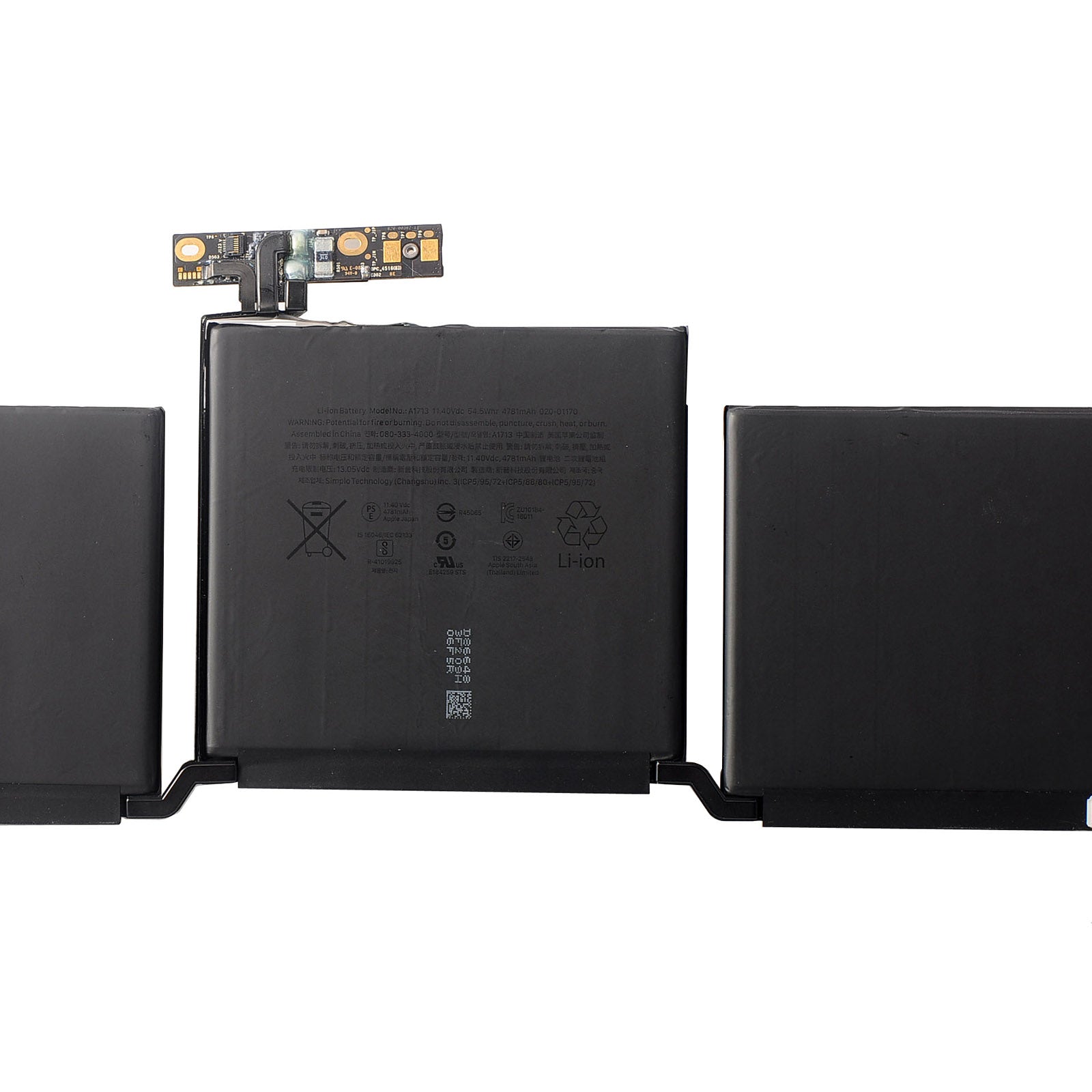 Apple-macbook-A1713-4781mAh-laptop-battery
